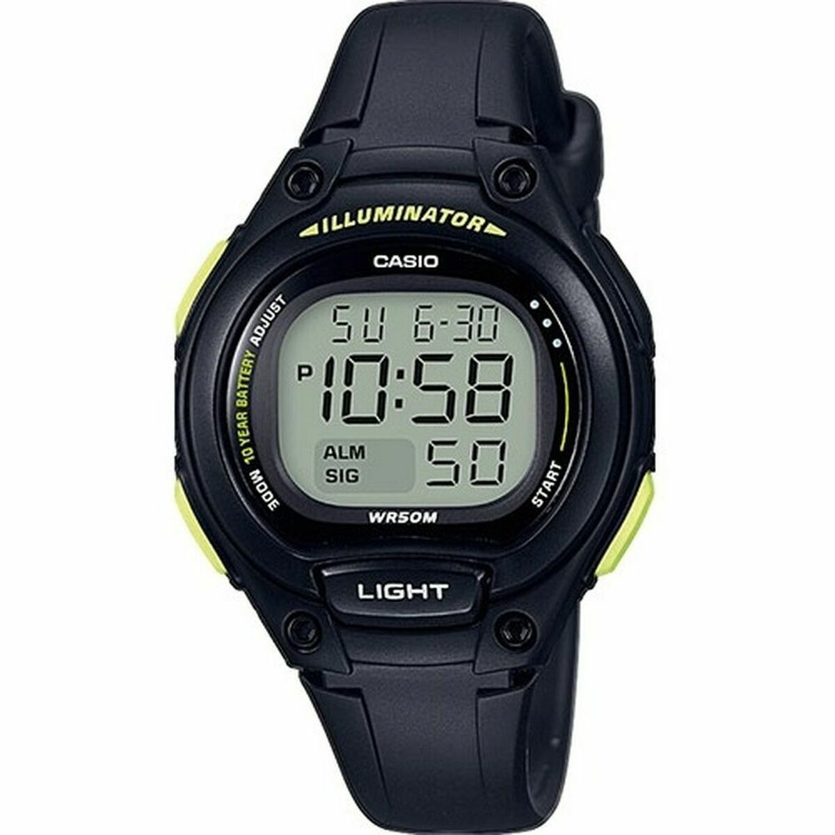 Horloge Uniseks Casio Zwart noir (Ø 35 mm) - Klokken, Unisex voor volwassenen - Casio