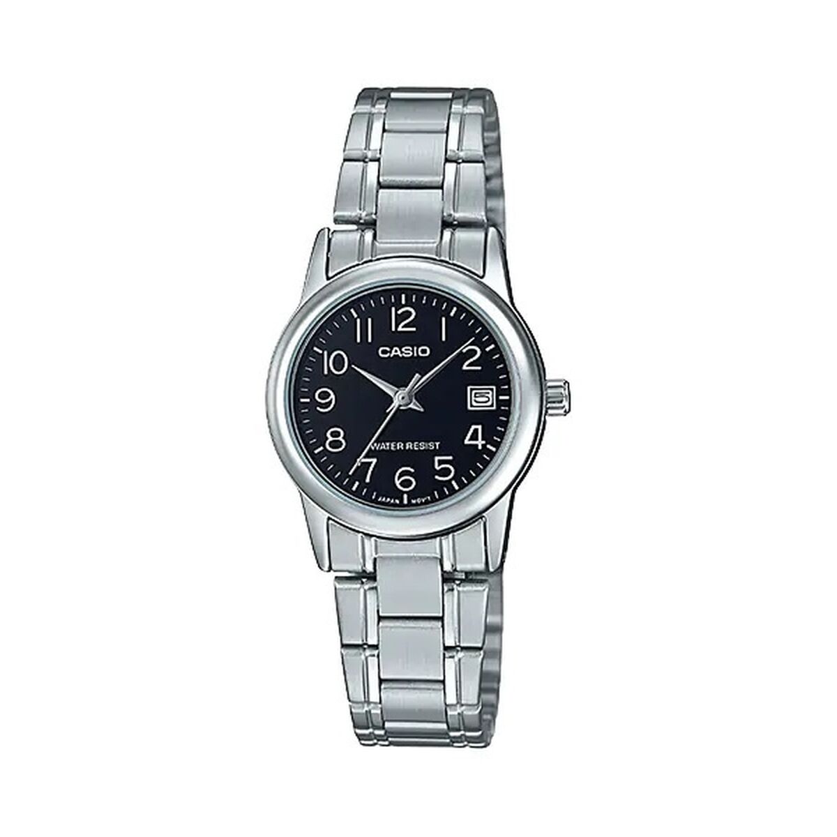 Horloge Dames Casio LADY 3H - BLACK (Ø 25 mm) - Klokken, Vrouwen - Casio