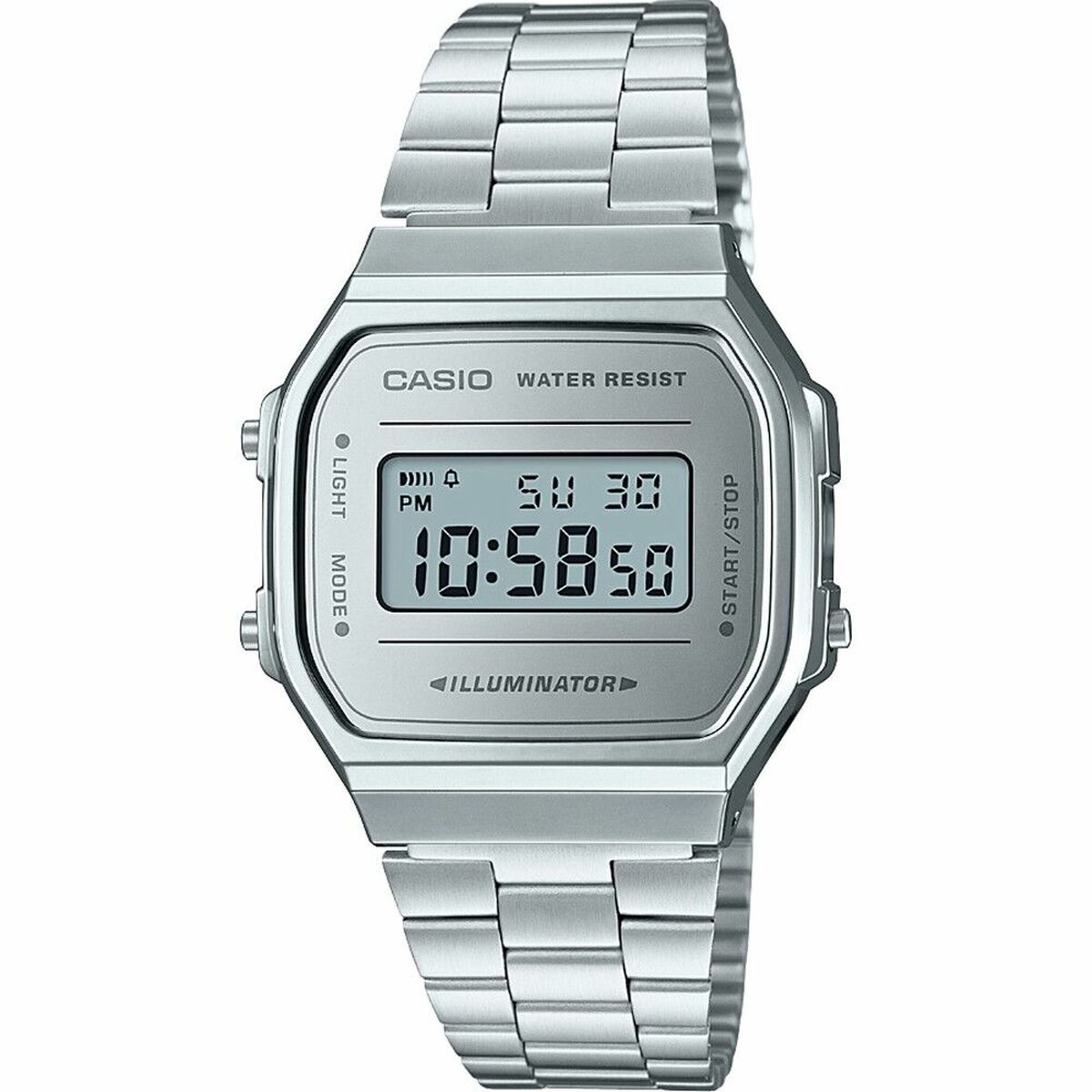 Horloge Heren Casio VINTAGE ICONIC Grijs Zilverkleurig (Ø 36 mm) - Klokken, Heren - Casio