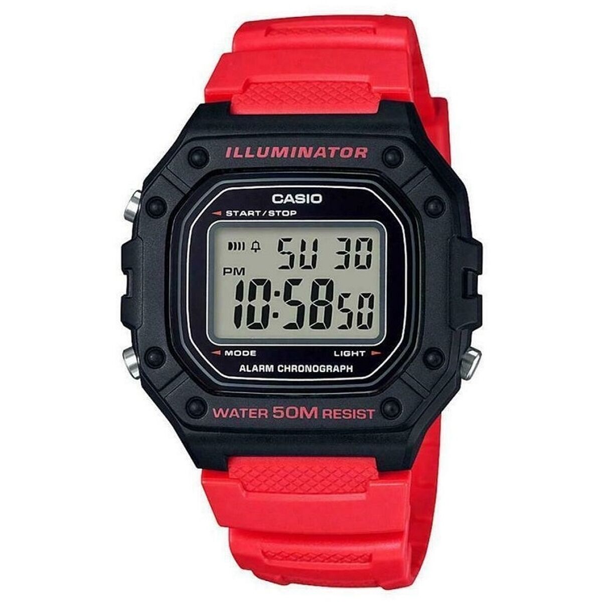 Horloge Heren Casio SPORT COLLECTION VIVID Rood (Ø 43 mm) - Klokken, Heren - Casio