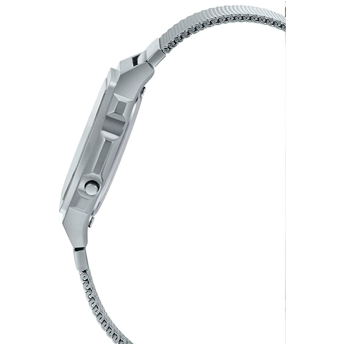 Horloge Heren Casio A1000M-1BEF Zwart Zilverkleurig