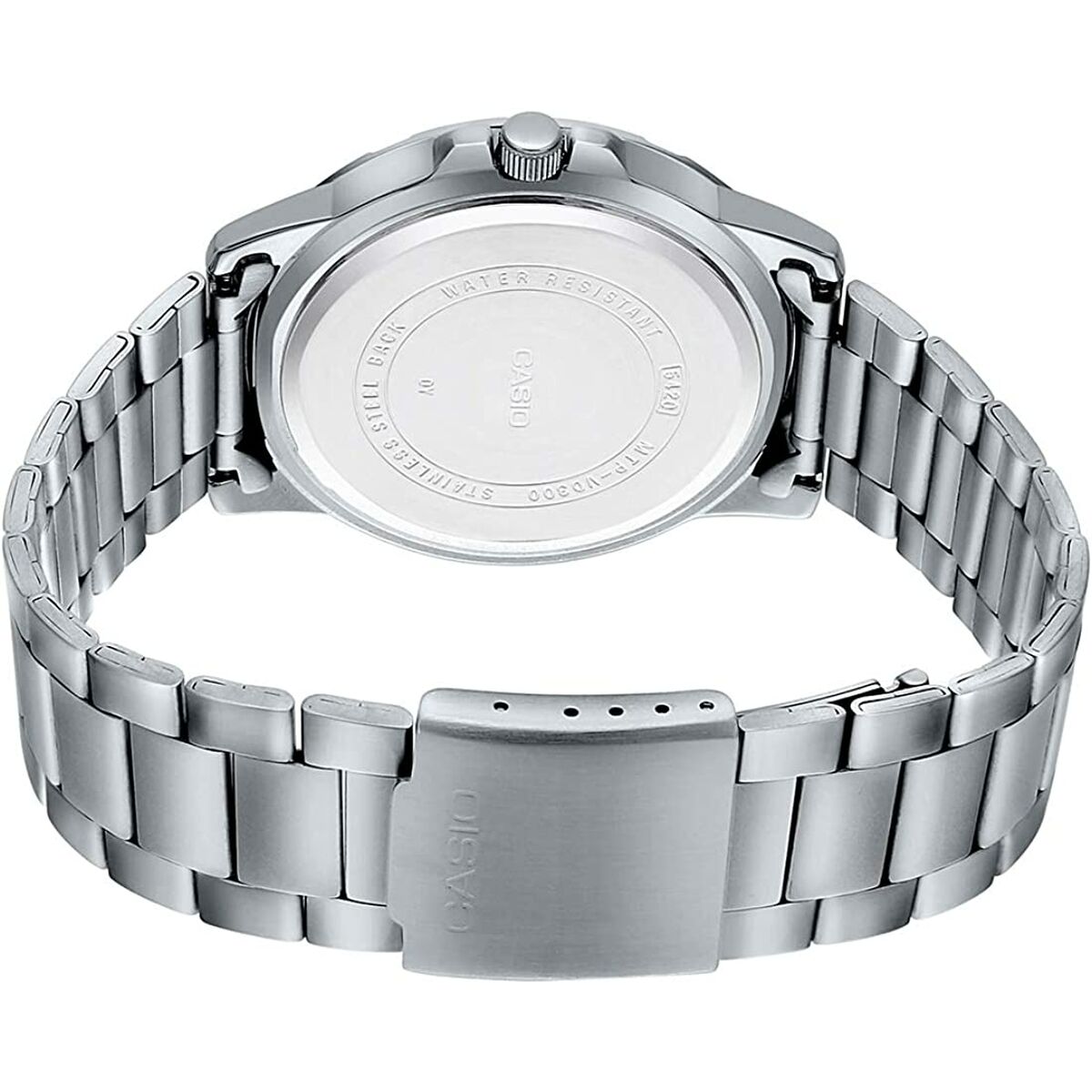 Horloge Heren Casio MTP - VD300D - 1E Zwart Zilverkleurig Ø45mm - Klokken, Heren - Casio