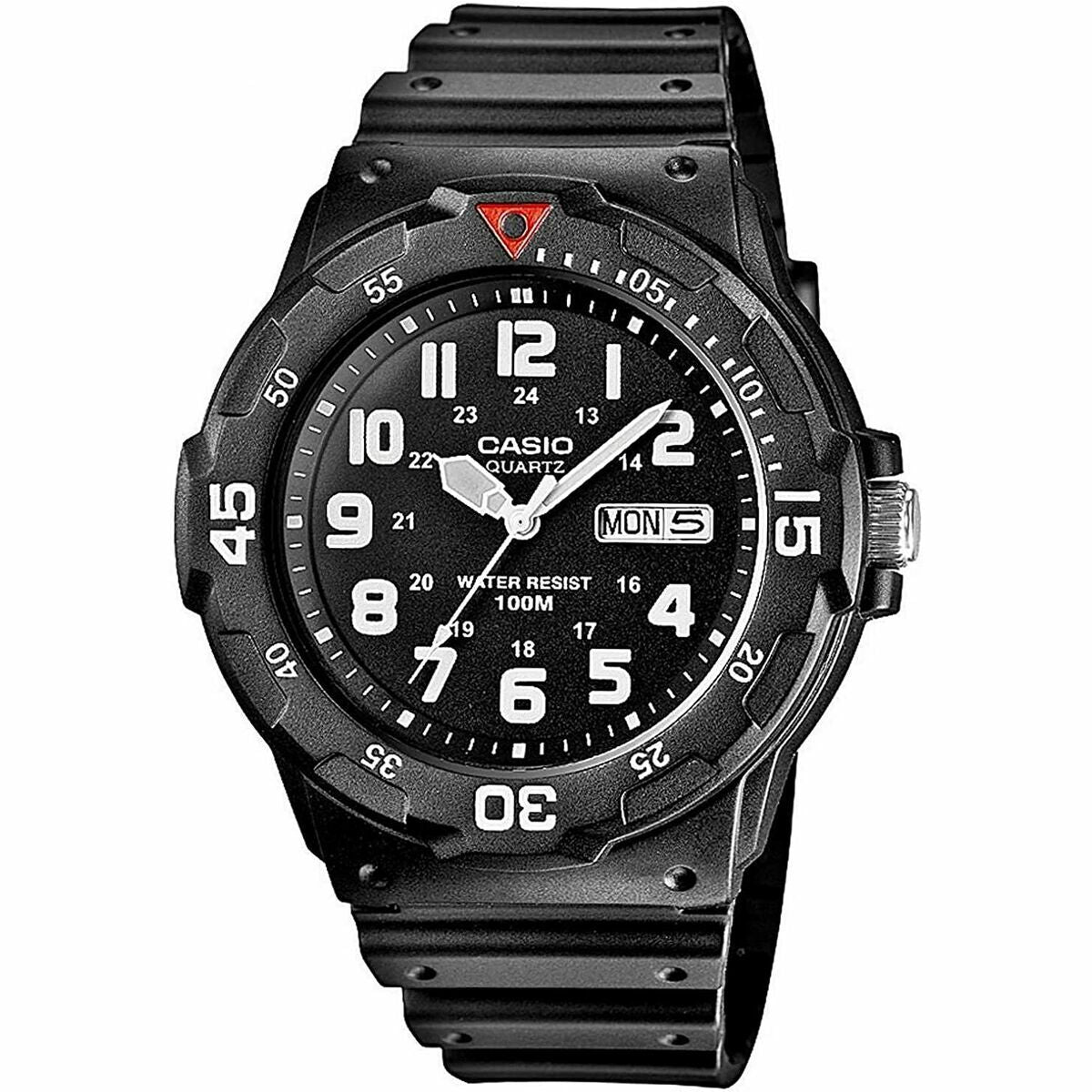 Horloge Heren Casio MRW - 200H - 1BVEG Zwart - Klokken, Heren - Casio