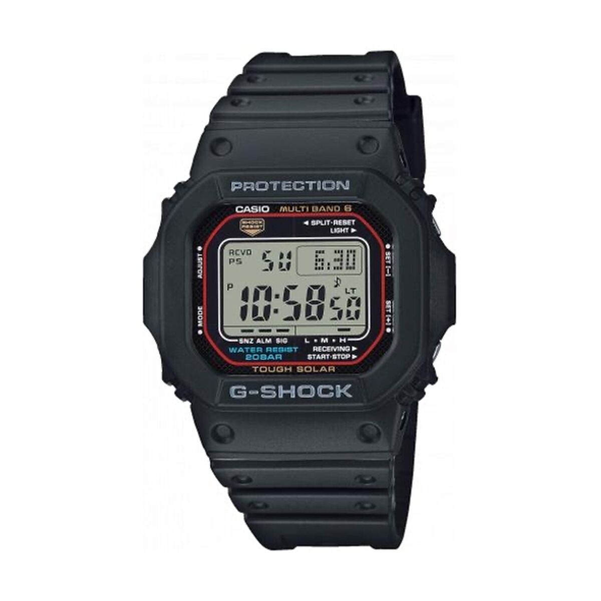 Horloge Heren Casio G-Shock GW-M5610U-1ER Zwart (Ø 43 mm)