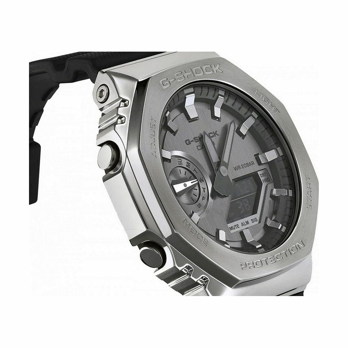 Horloge Heren Casio G-Shock GM-2100-1AER Zwart (Ø 40 mm)