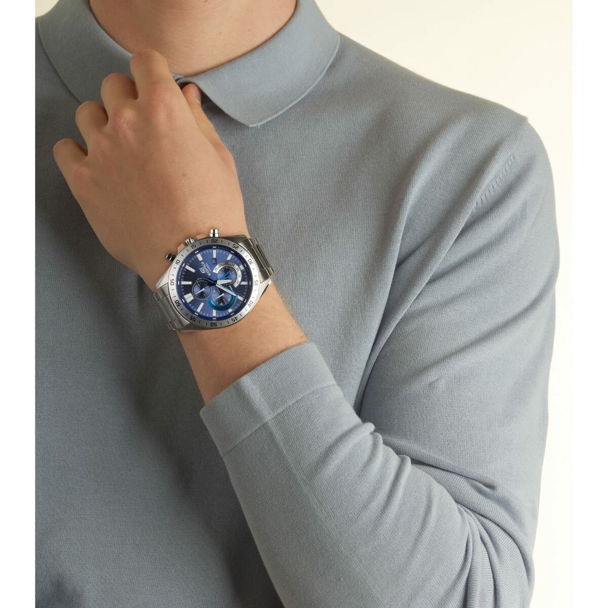 Horloge Heren Casio EFV620D2AVUEF Zilverkleurig - Klokken, Heren - Casio