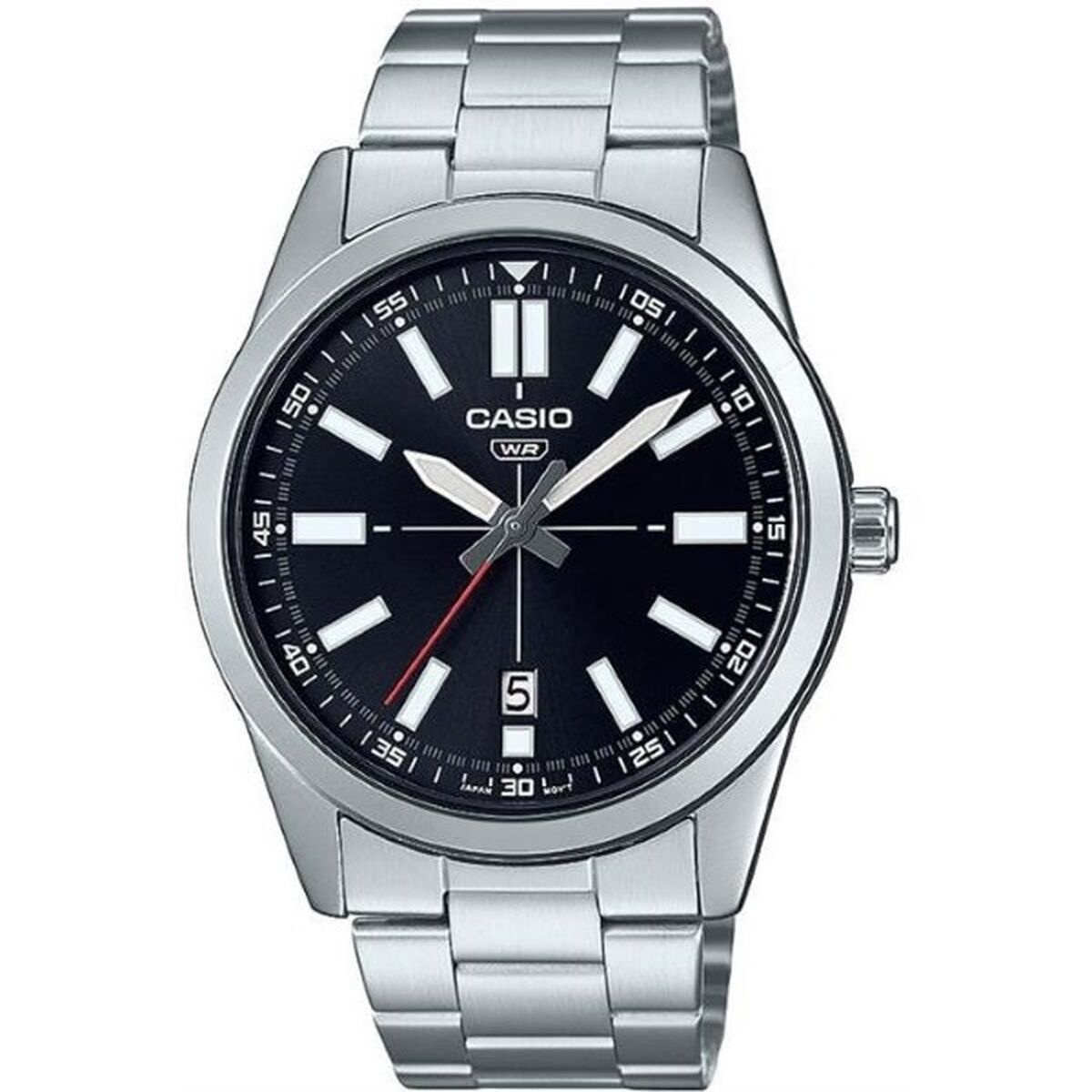 Horloge Heren Casio COLLECTION Zwart Zilverkleurig (Ø 41 mm) - Klokken, Heren - Casio