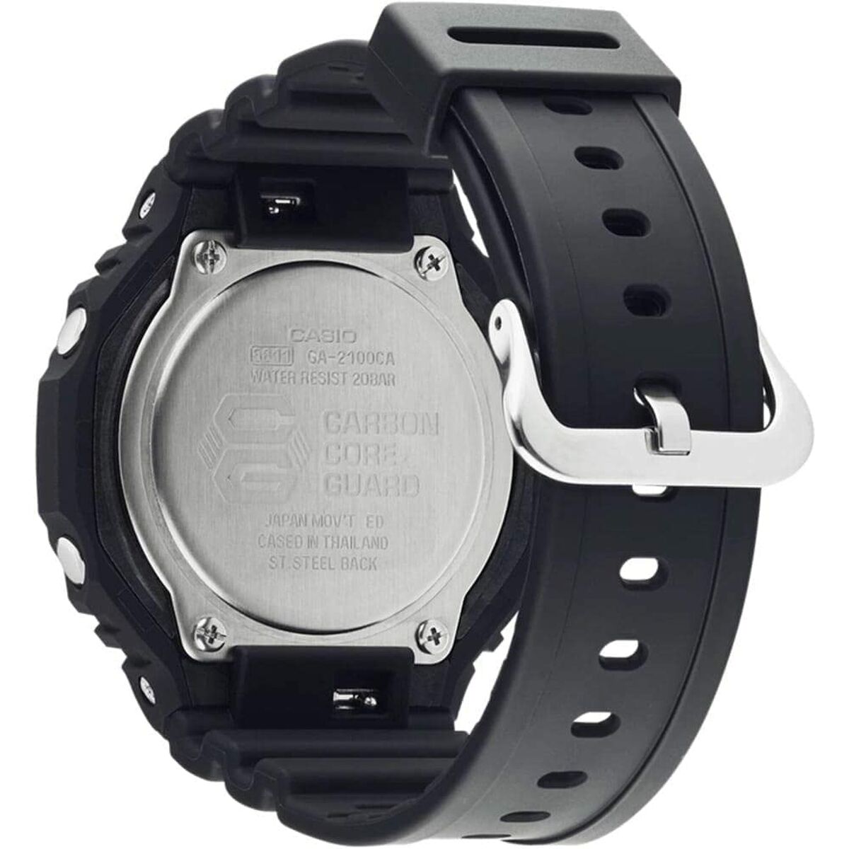 Horloge Heren Casio G - Shock OAK - NEON BLUE INDEX Zwart (Ø 45 mm) - Klokken, Heren - Casio G - Shock