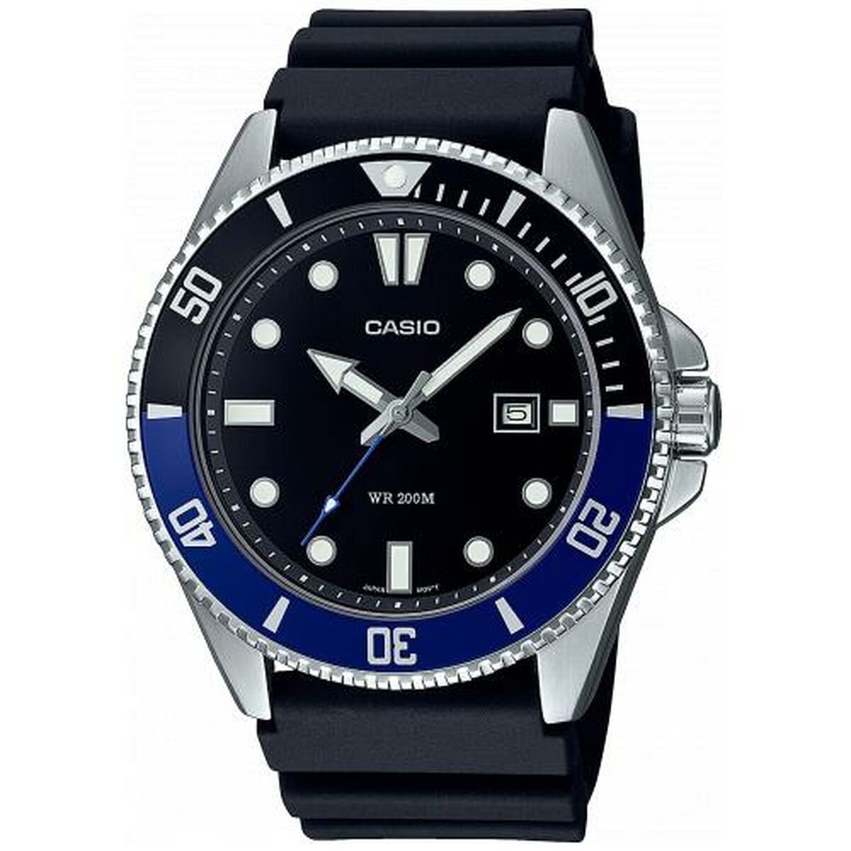 Horloge Heren Casio MDV - 107 - 1A2VEF Zwart - Klokken, Heren - Casio