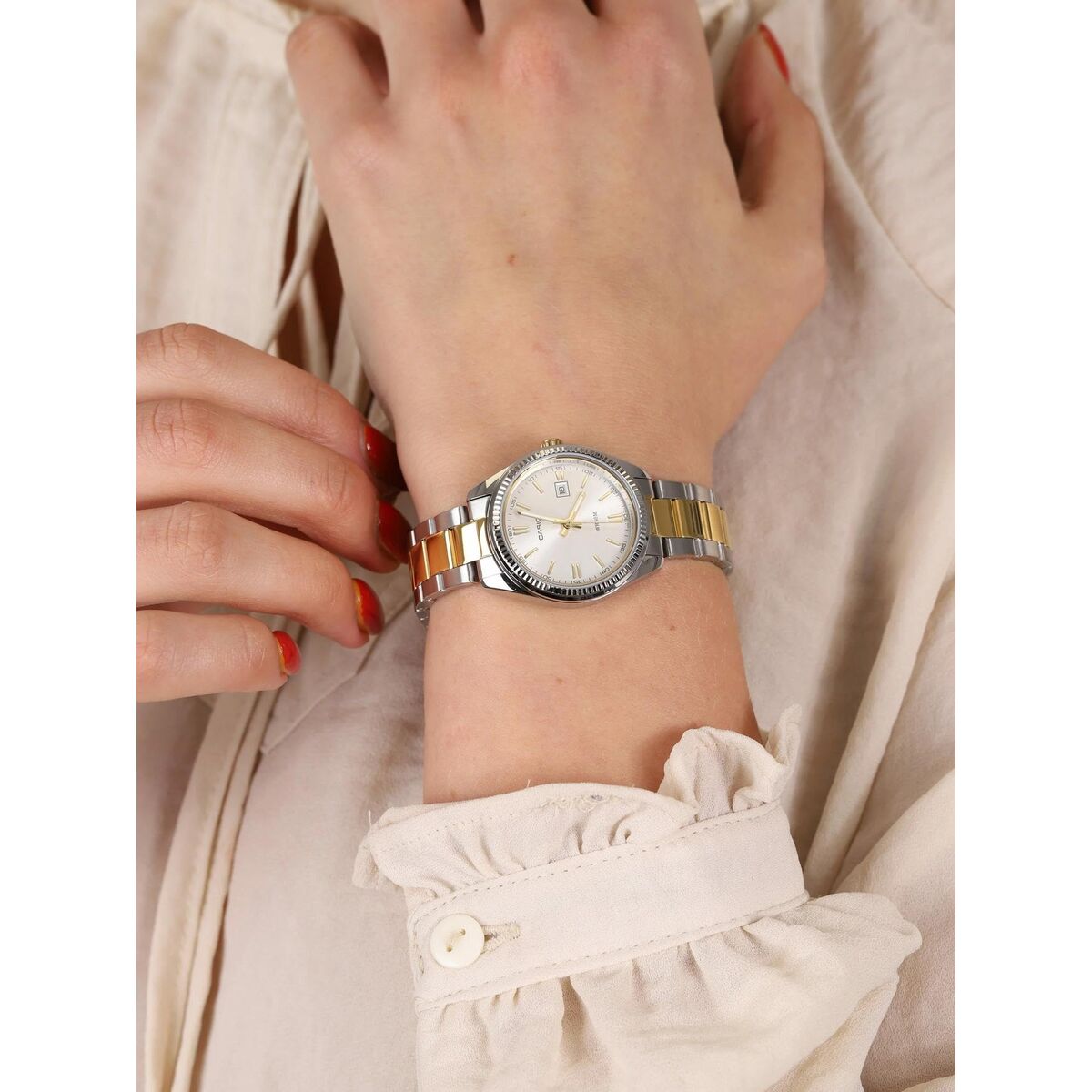 Horloge Dames Casio LTP-1302PSG-7AVE (Ø 34,5 mm)