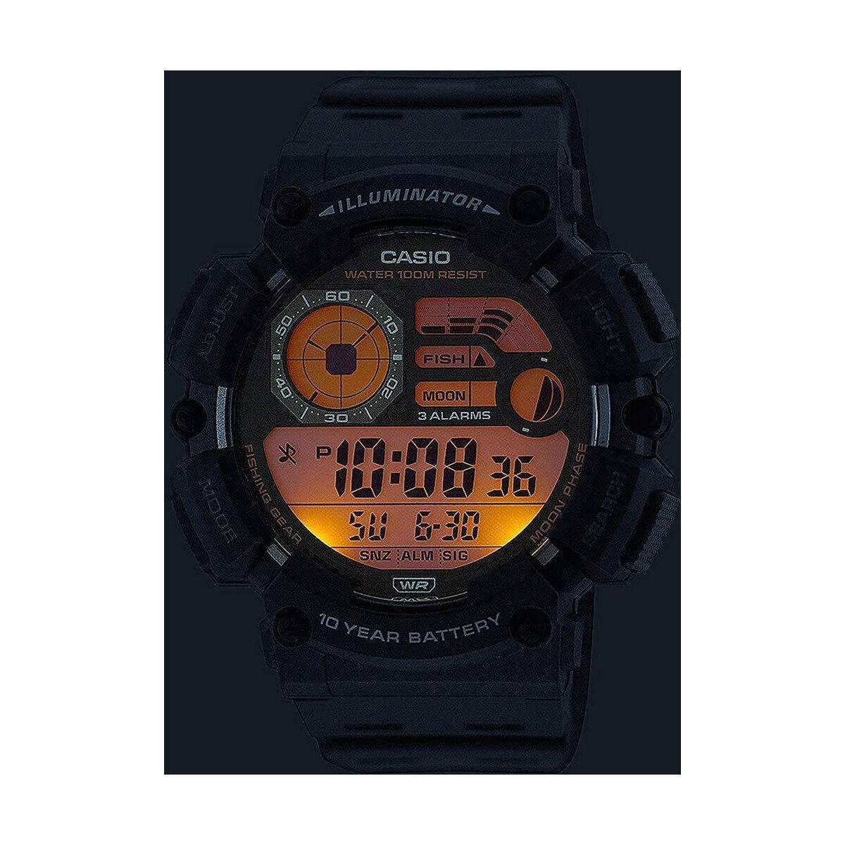 Horloge Heren Casio WS - 1500H - 1AVEF - Klokken, Heren - Casio