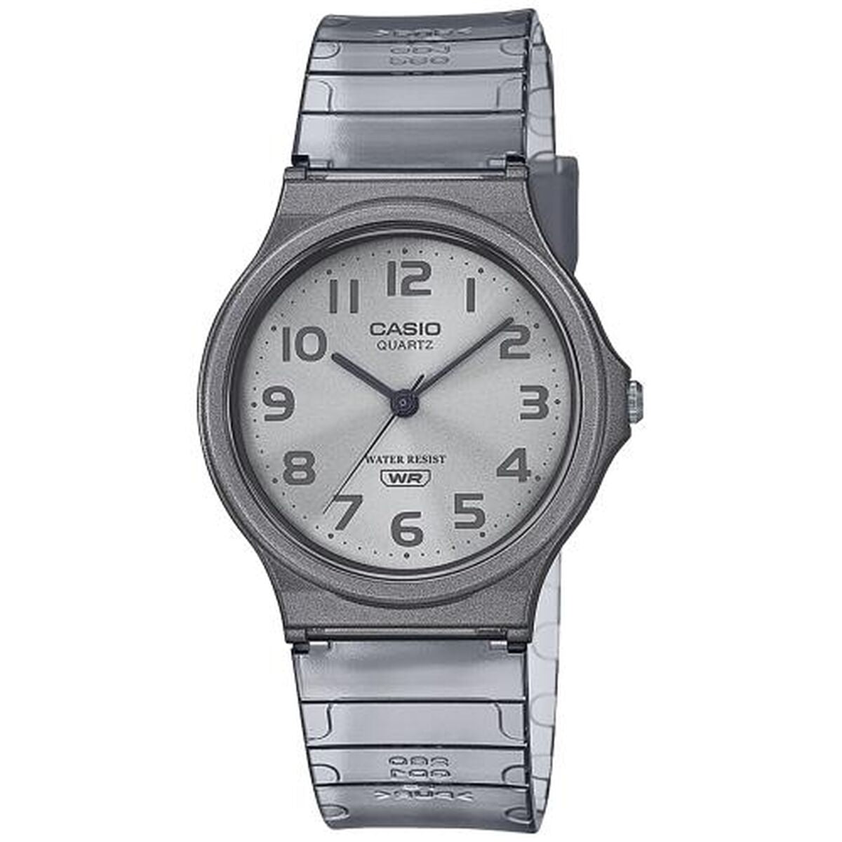 Horloge Uniseks Casio POP TRANSLUCID Grijs Zilverkleurig (Ø 35 mm) - Klokken, Unisex voor volwassenen - Casio