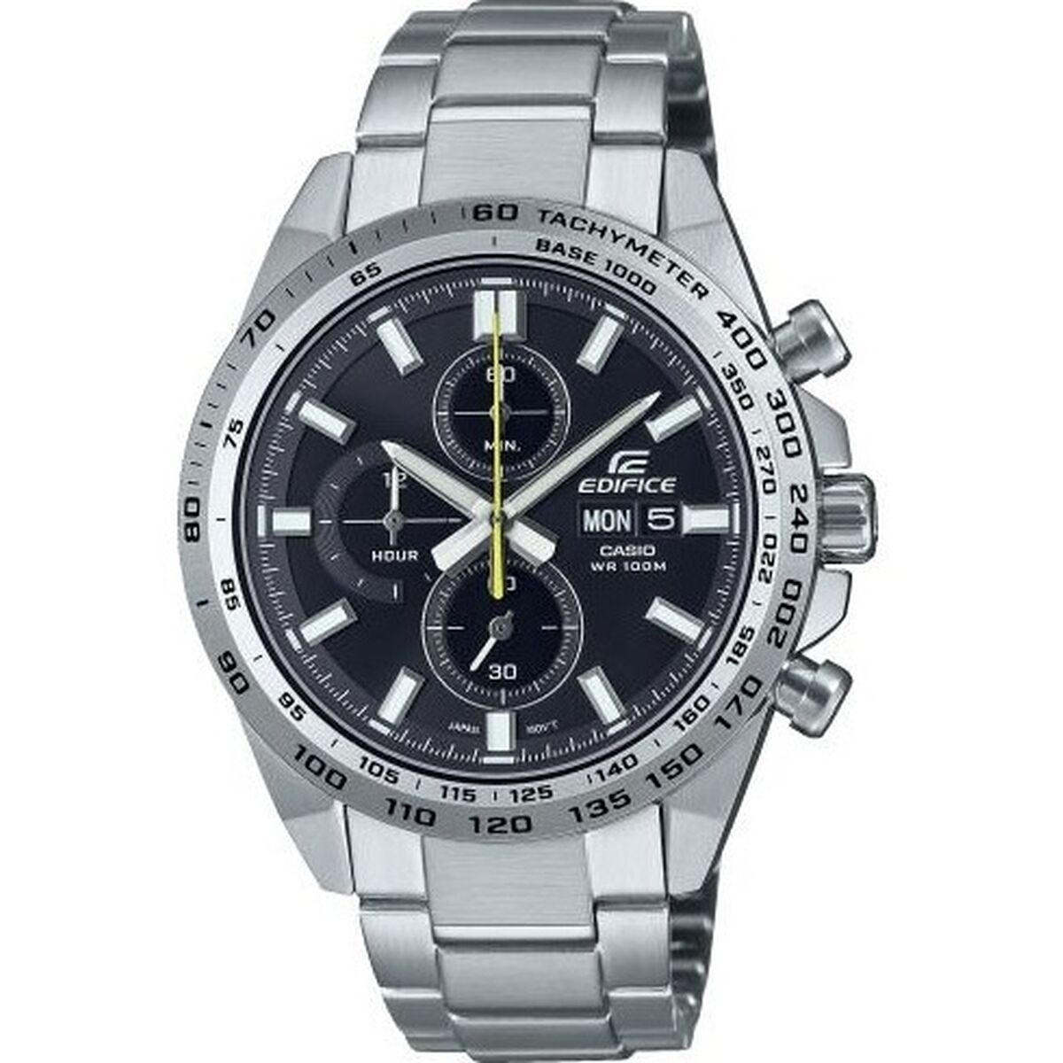 Horloge Heren Casio EFR - 574D - 1AVUEF Zwart Zilverkleurig - Klokken, Heren - Casio