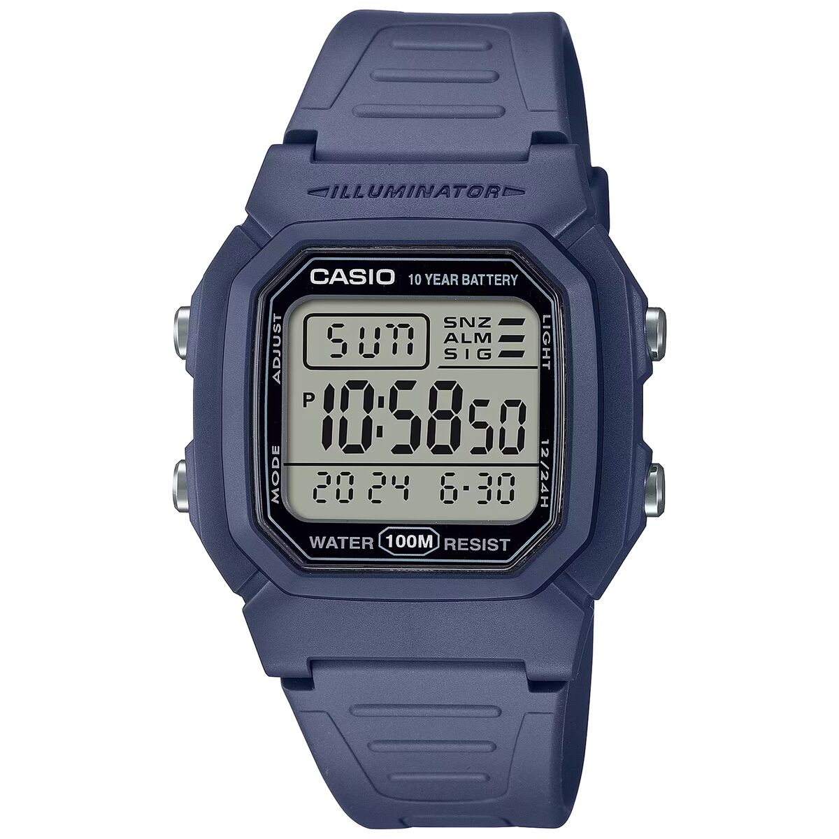 Horloge Uniseks Casio COLLECTION (Ø 37 mm) - Klokken, Unisex voor volwassenen - Casio