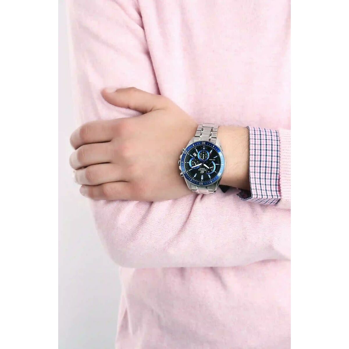 Horloge Heren Casio EFR - 552D - 2AVUEF Zilverkleurig (Ø 47 mm) - Klokken, Heren - Casio