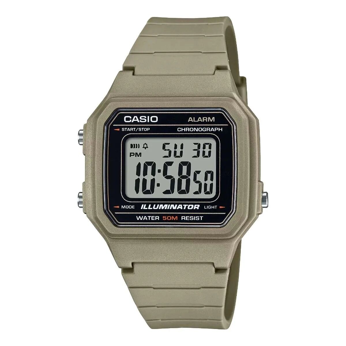 Horloge Uniseks Casio SPORT ILLUMINATOR WR 50M, ALARM, CHRONOGRAPH (Ø 41 mm)