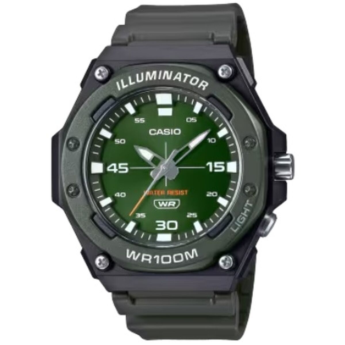 Horloge Heren Casio ILLUMINATOR WR 100MT (Ø 48 mm)