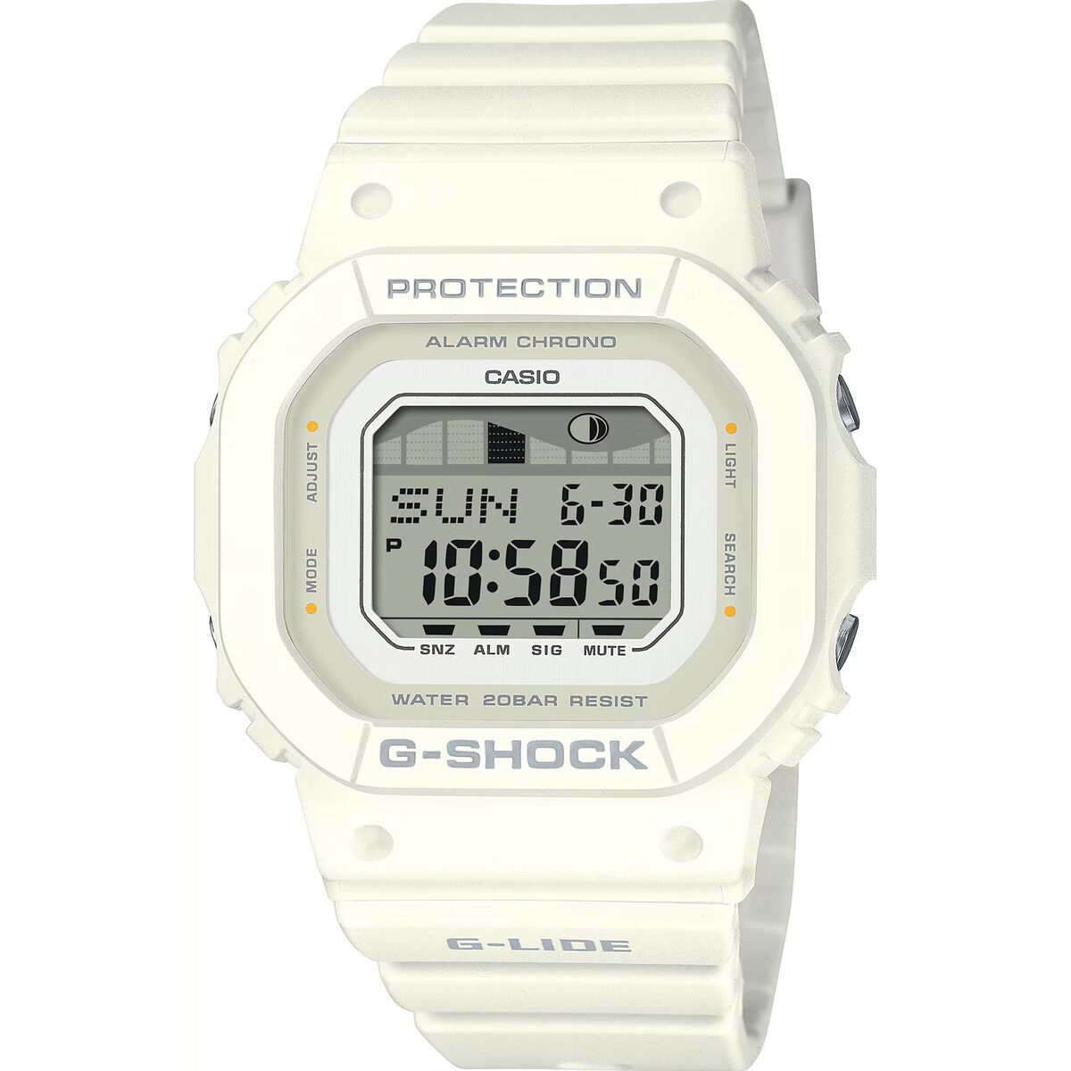 Horloge Heren Casio G-Shock G-LIDE Grijs