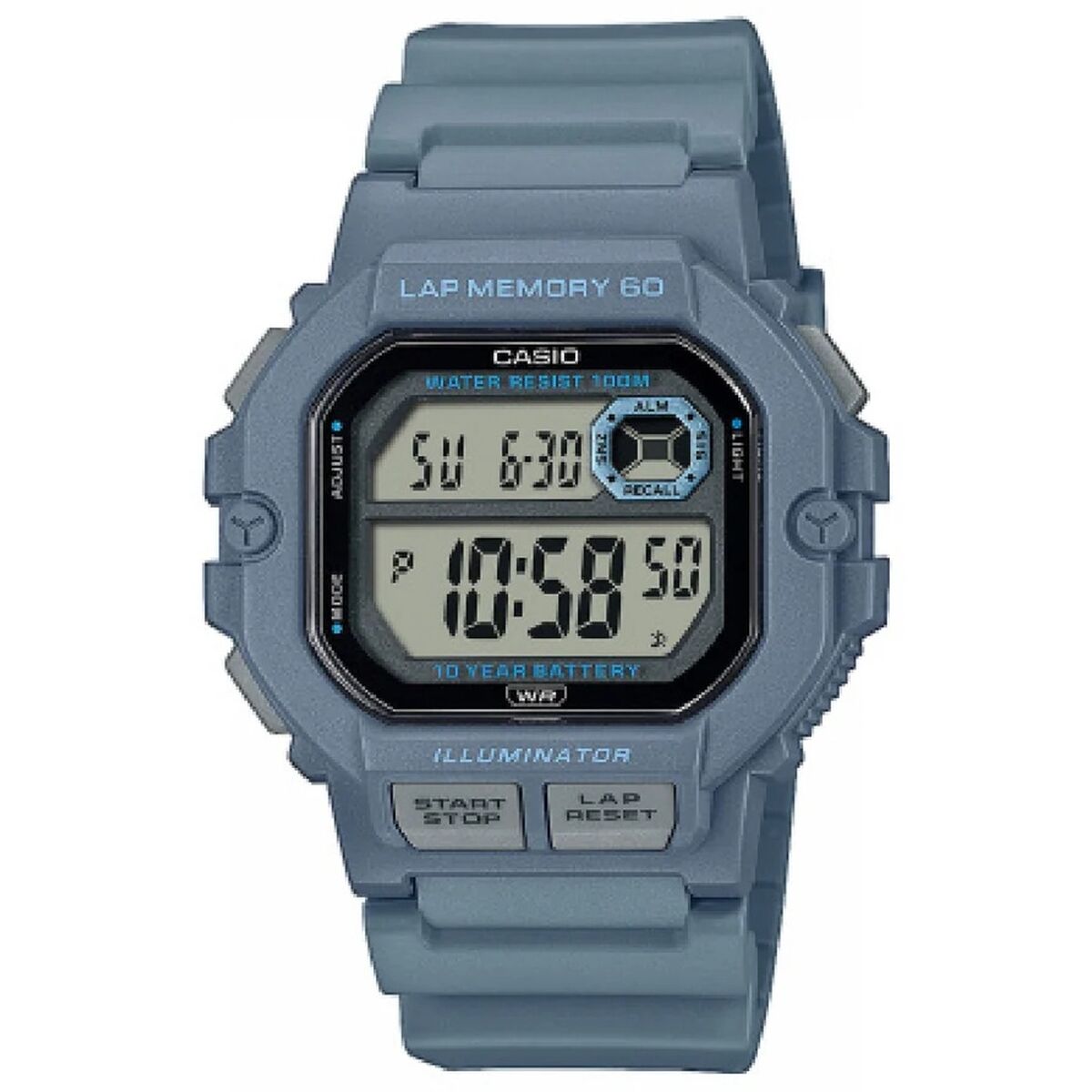 Horloge Heren Casio WS - 1400H - 2AVEF (Ø 44,5 mm) - Klokken, Heren - Casio