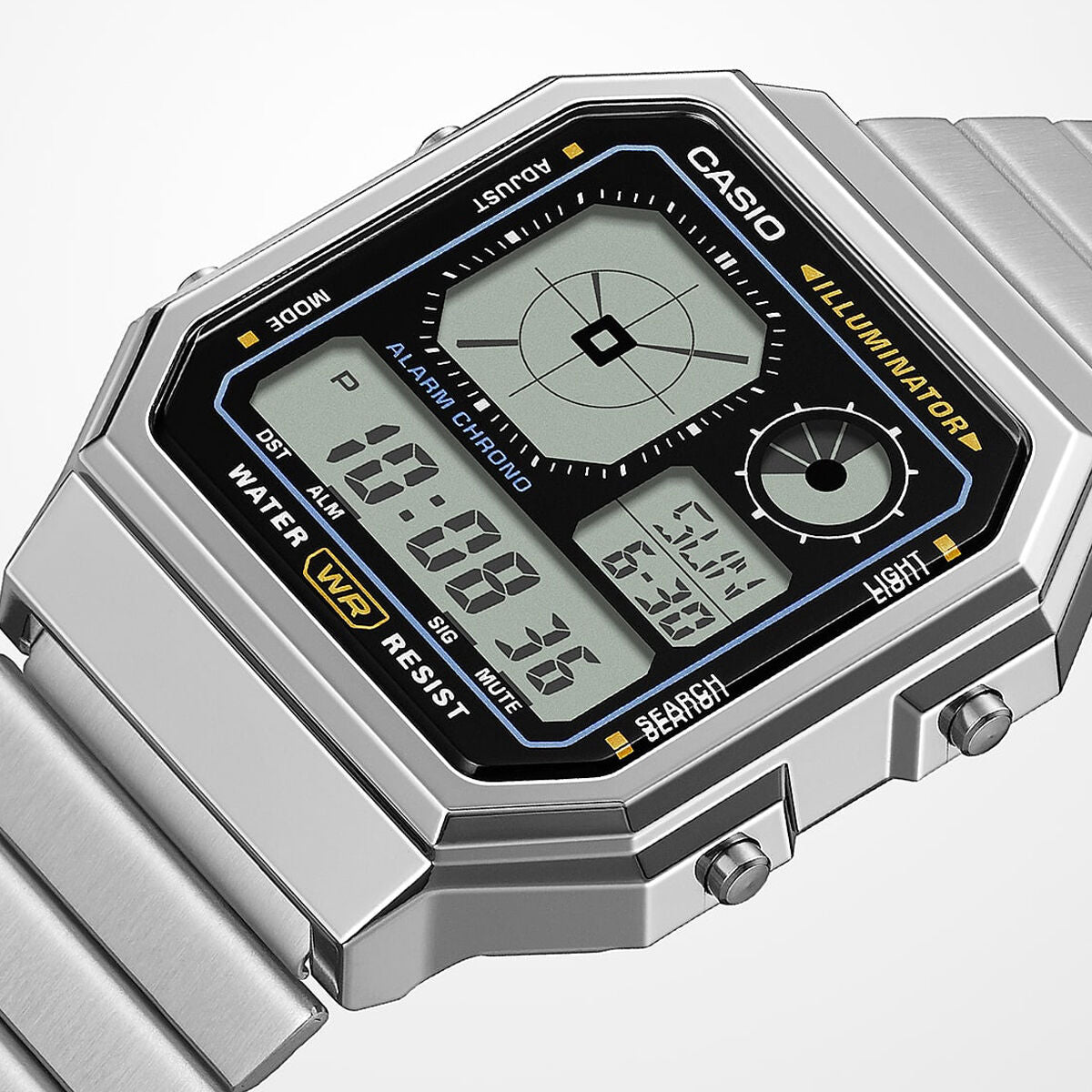 Horloge Heren Casio A130WE - 1AEF - Klokken, Heren - Casio