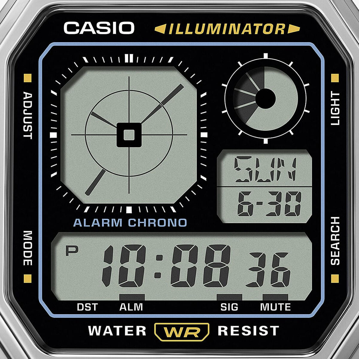 Horloge Heren Casio A130WE - 1AEF - Klokken, Heren - Casio