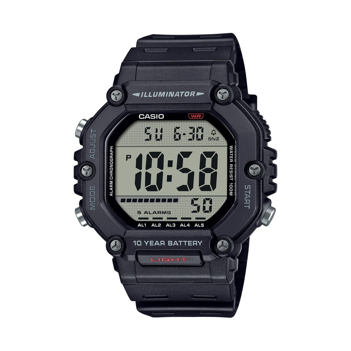 Horloge Heren Casio AE - 1600H - 1AVEF - Klokken, Heren - Casio
