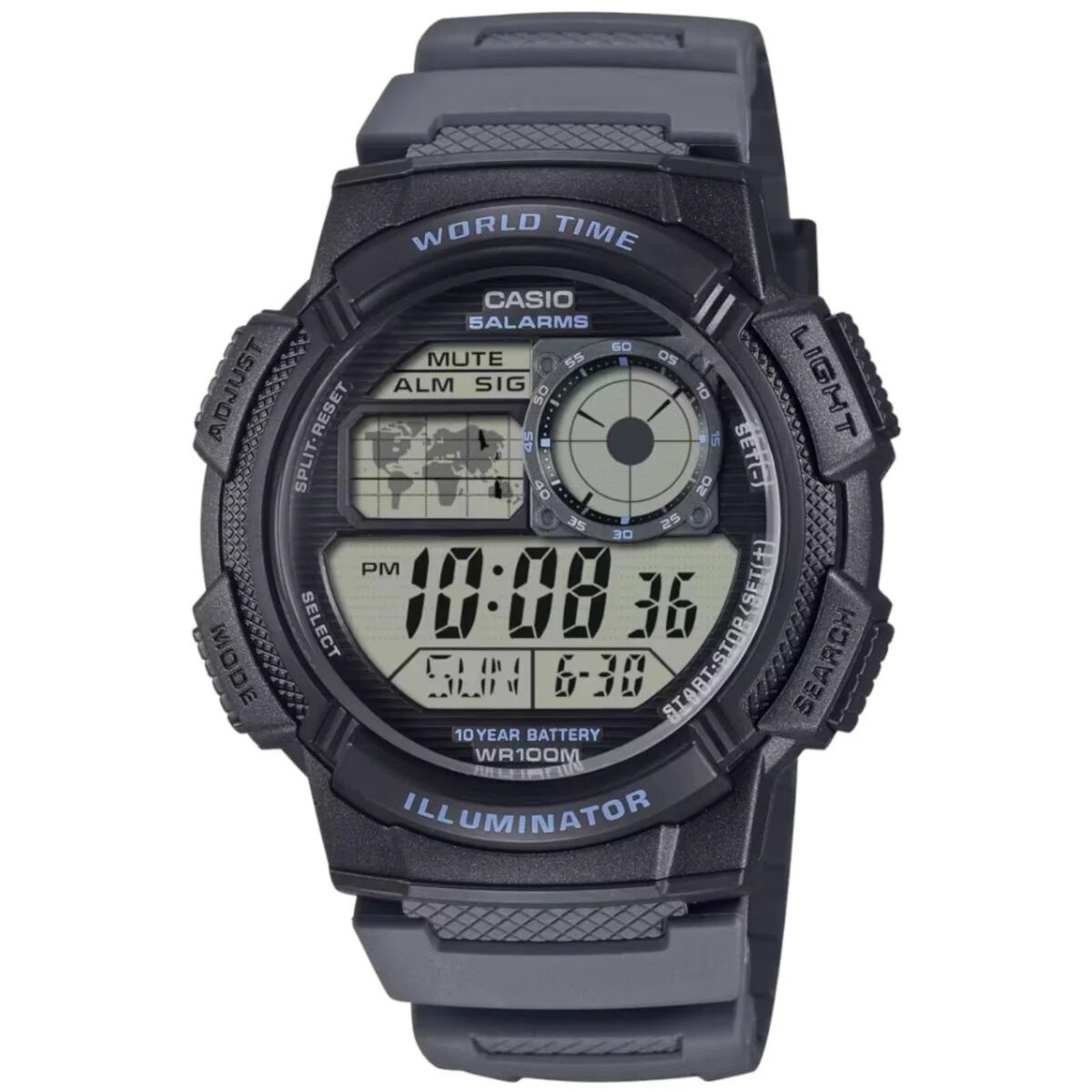 Horloge Heren Casio AE - 1000W - 8AVEF - Klokken, Heren - Casio