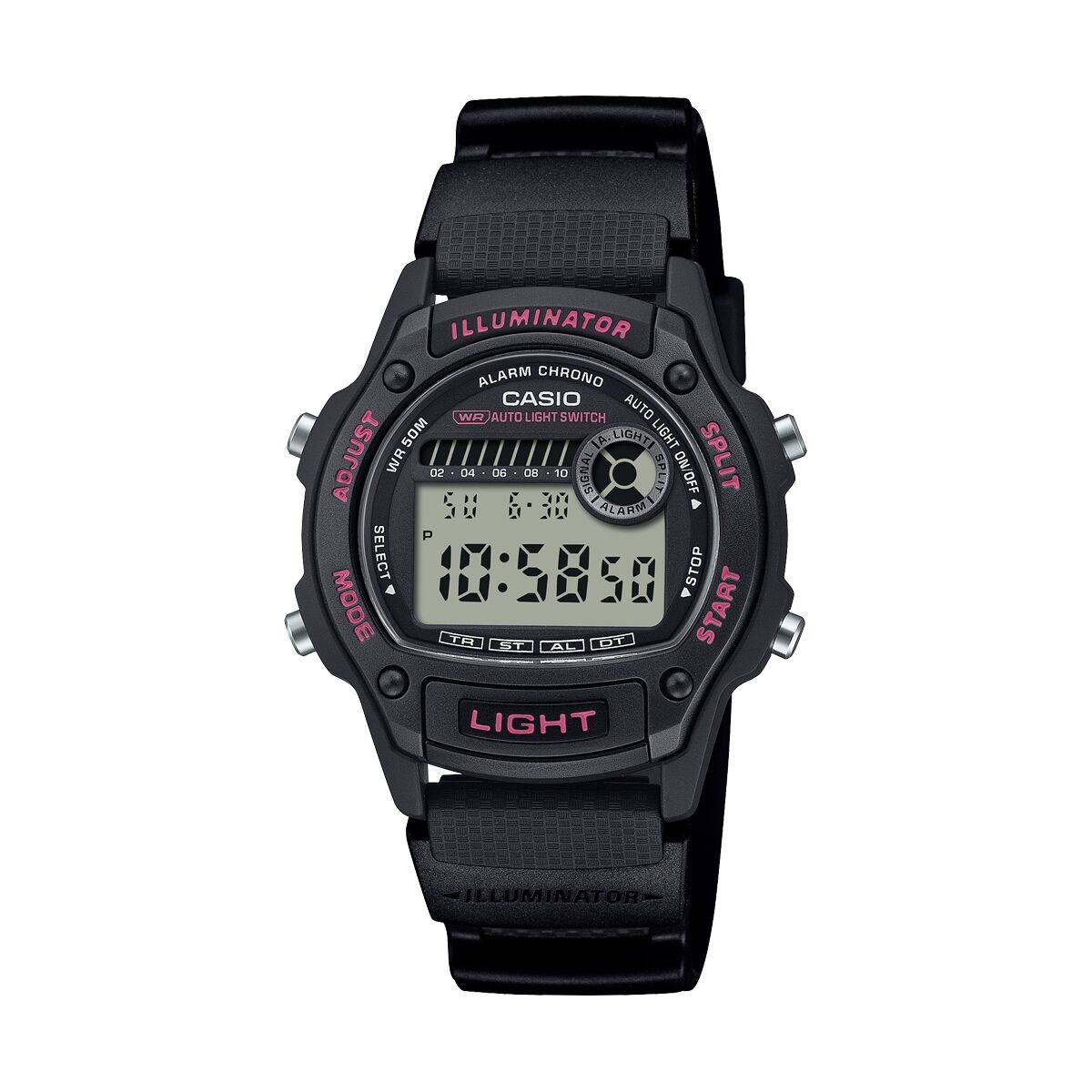 Horloge Heren Casio W - 220H - 1A2VEF - Klokken, Heren - Casio