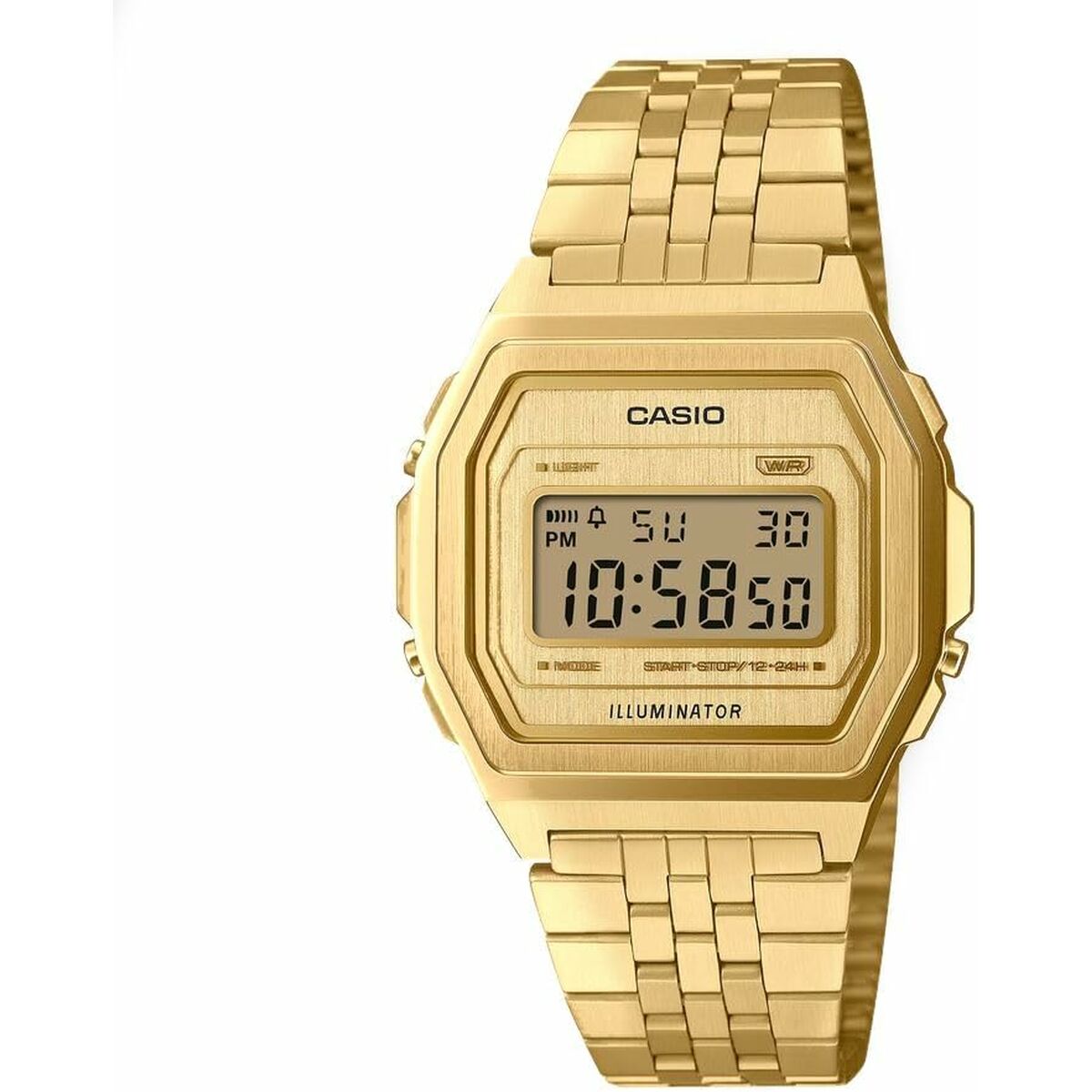 Horloge Heren Casio A1000G - 9EF - Klokken, Heren - Casio
