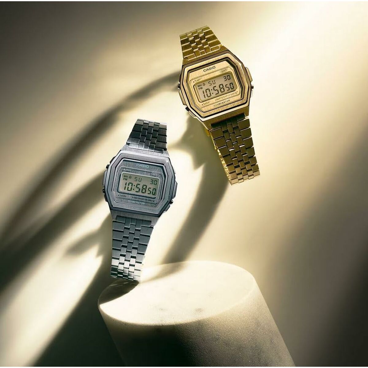 Horloge Heren Casio A1000G - 9EF - Klokken, Heren - Casio