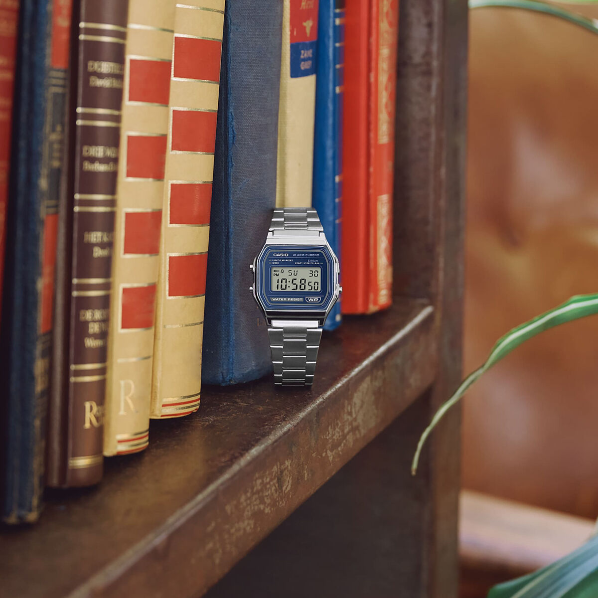 Horloge Heren Casio A158WEA - 2EF Zilverkleurig (Ø 33 mm) - Klokken, Unisex voor volwassenen - Casio