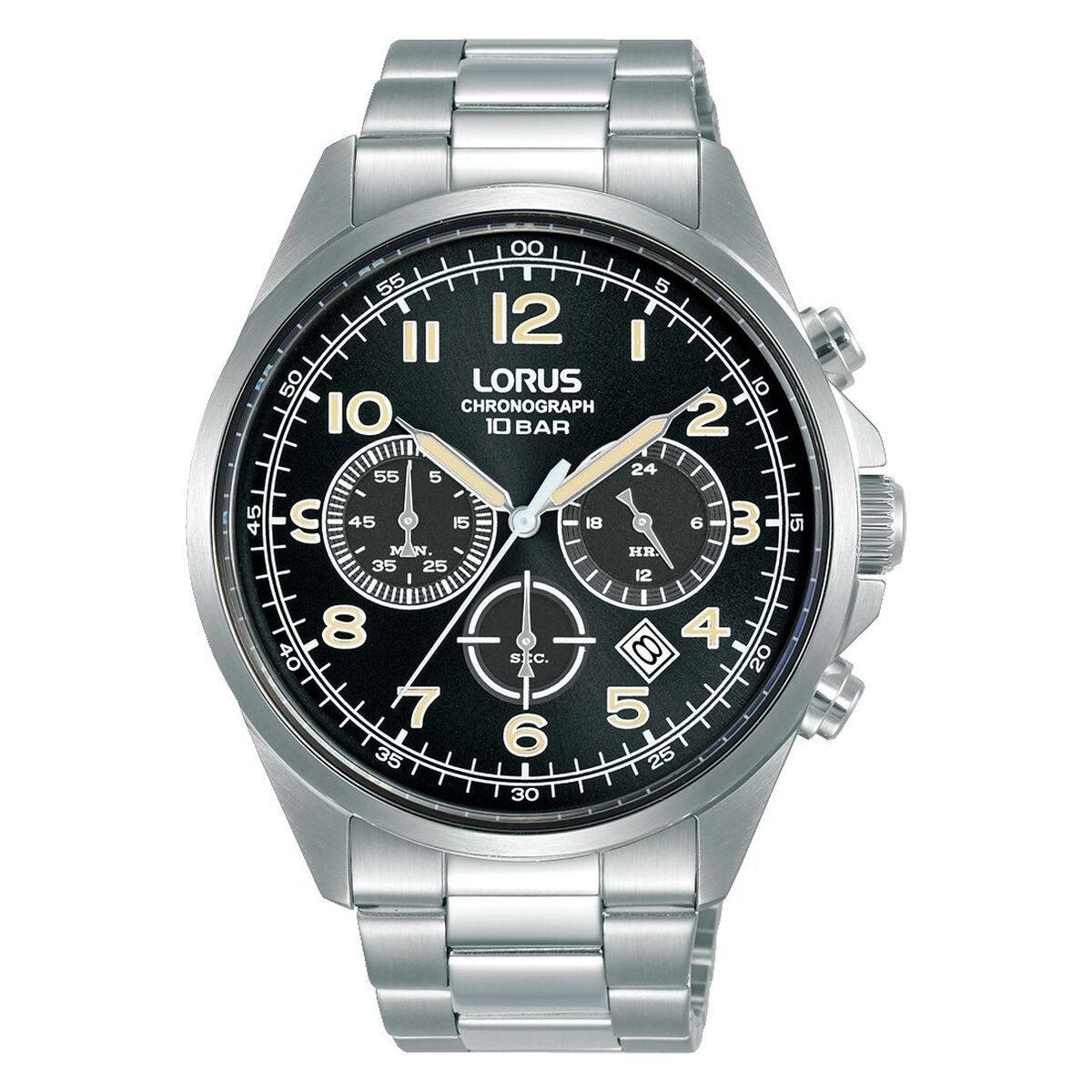 Horloge Heren Lorus RT303KX9 Zilverkleurig (Ø 43 mm) - Klokken, Heren - Lorus