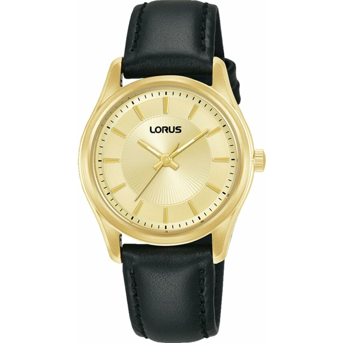 Horloge Heren Lorus RG254XX9 Zwart Gouden - Klokken, Heren - Lorus