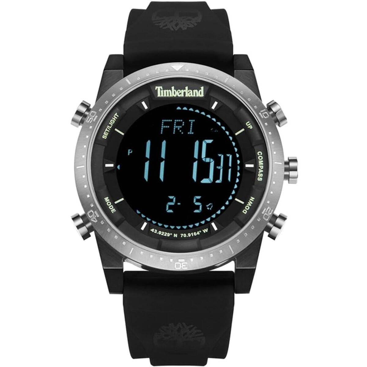 Horloge Heren Timberland TDWGP2104704 Zwart (Ø 45 mm) - Klokken, Heren - Timberland
