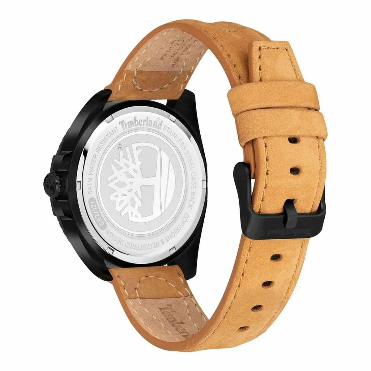 Timberland Herenhorloge - Kwarts Mineraal Leer Ø 44 mm - Klokken, Heren - Timberland