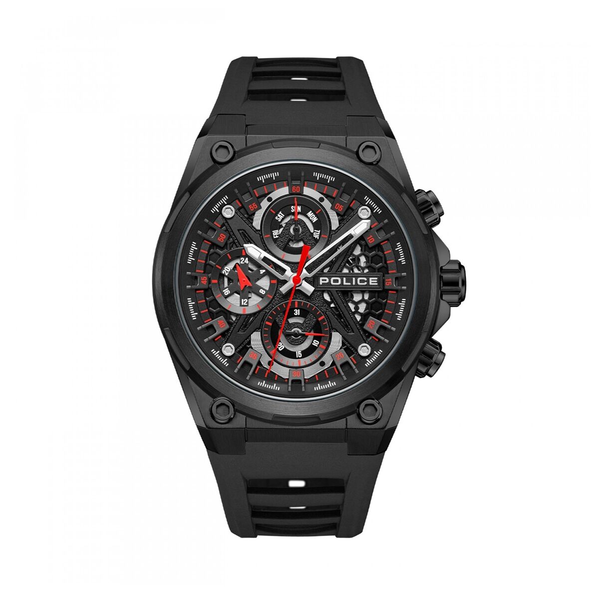 Horloge Heren Police PEWGQ0054303 Zwart - Klokken, Heren - Police