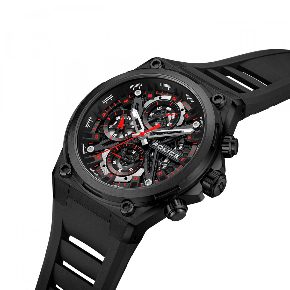 Horloge Heren Police PEWGQ0054303 Zwart - Klokken, Heren - Police