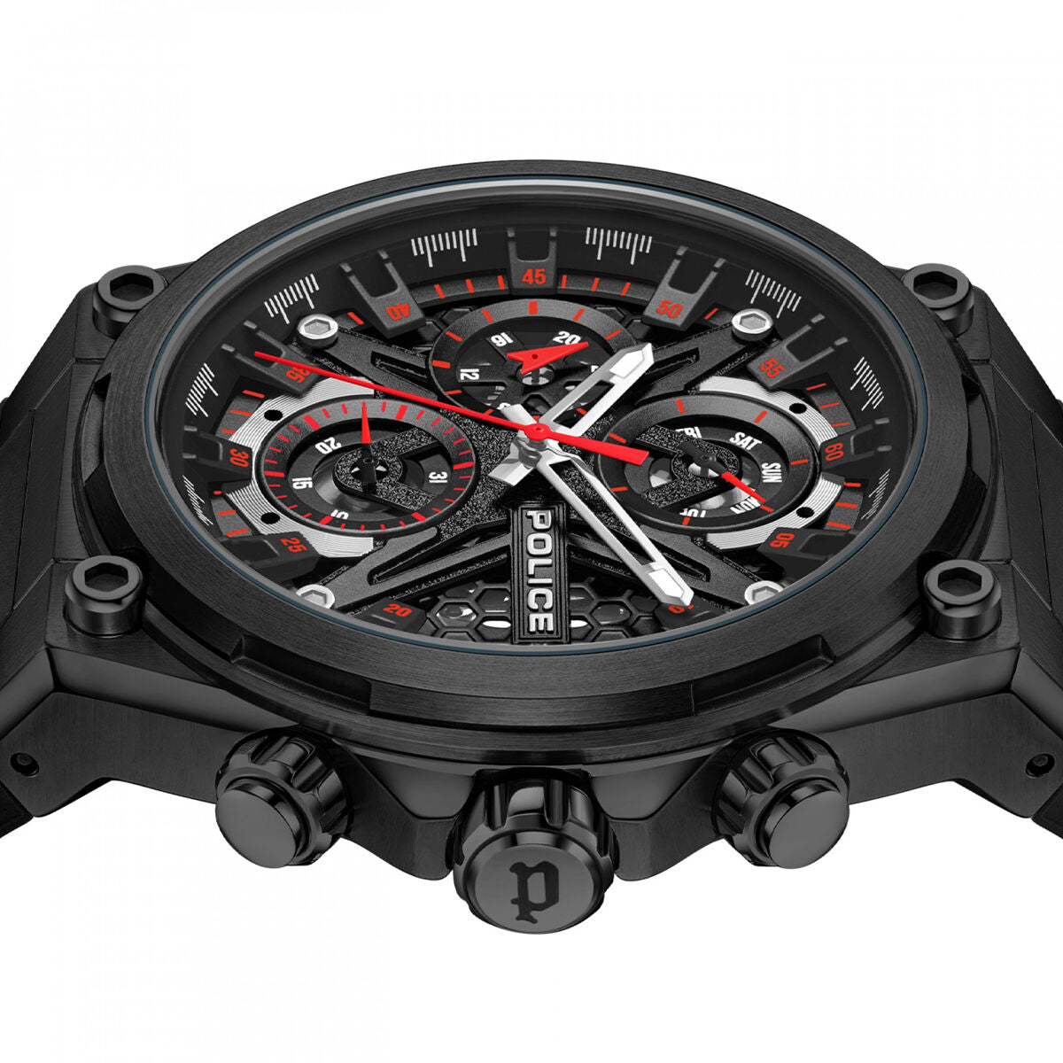 Horloge Heren Police PEWGQ0054303 Zwart - Klokken, Heren - Police
