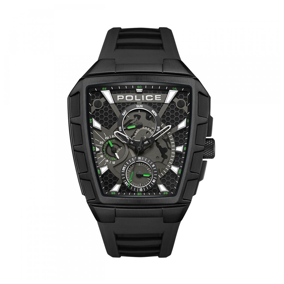 Horloge Heren Police PEWGQ0056801 Zwart - Klokken, Heren - Police