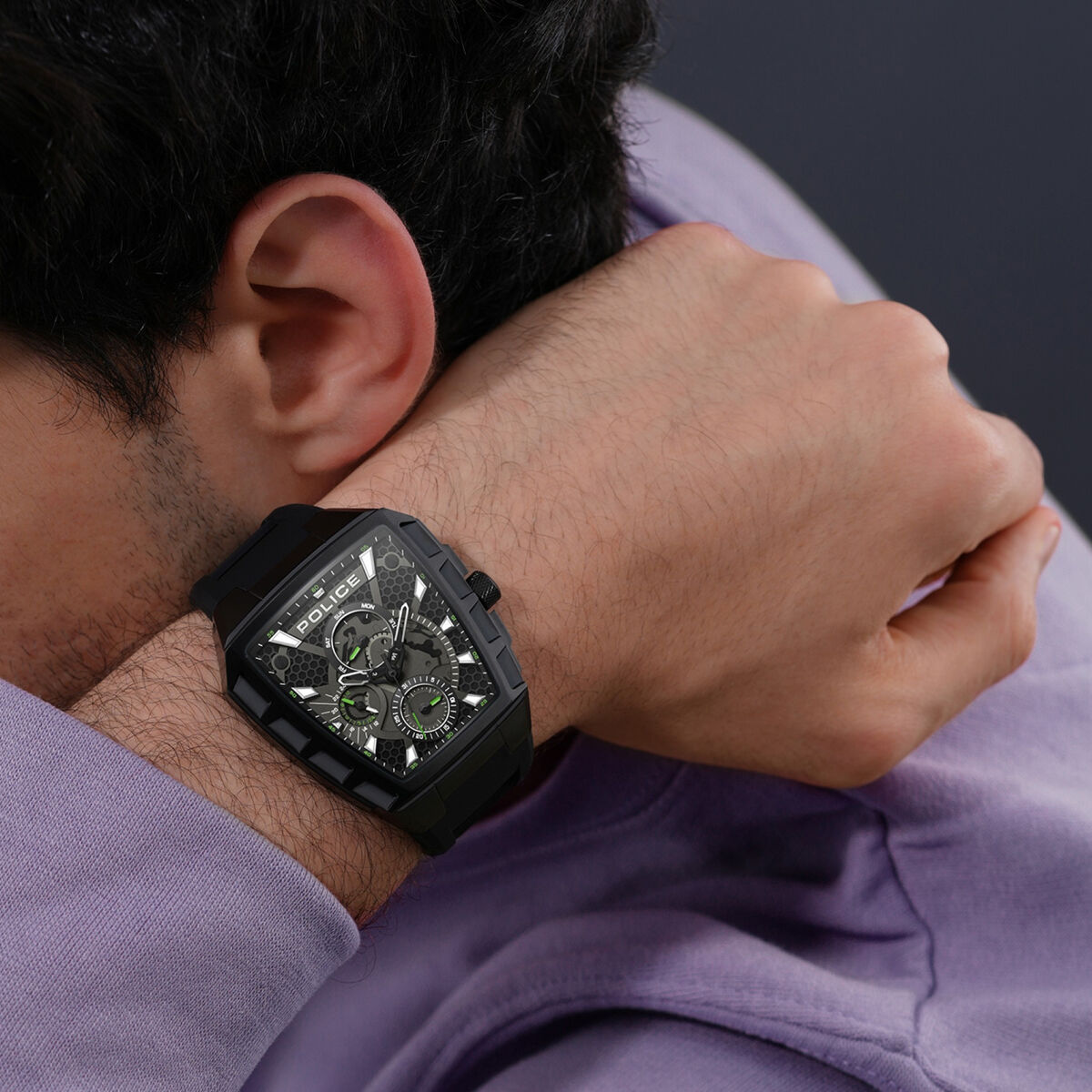 Horloge Heren Police PEWGQ0056801 Zwart - Klokken, Heren - Police