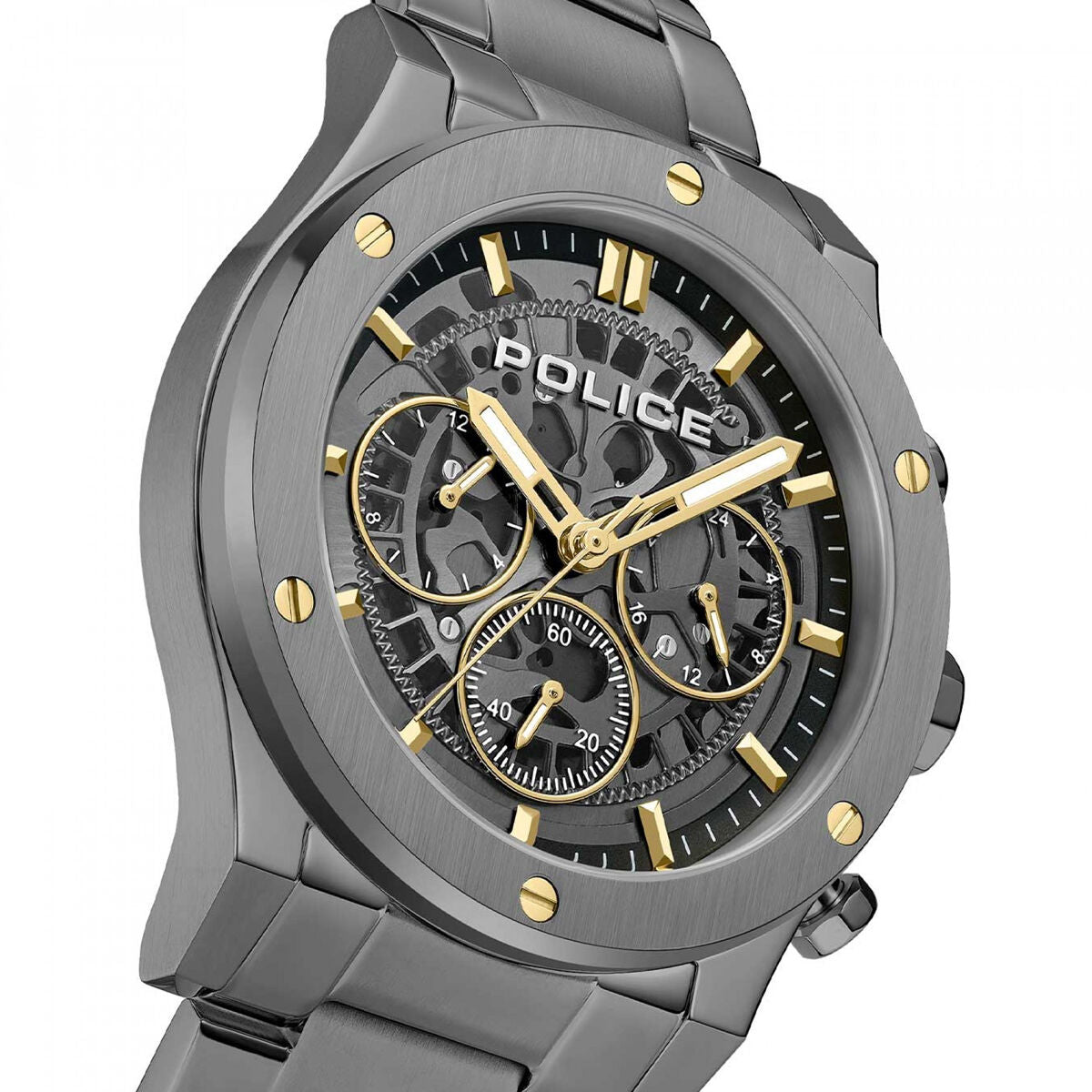 Horloge Heren Police PEWJK0006407M Grijs - Klokken, Heren - Police