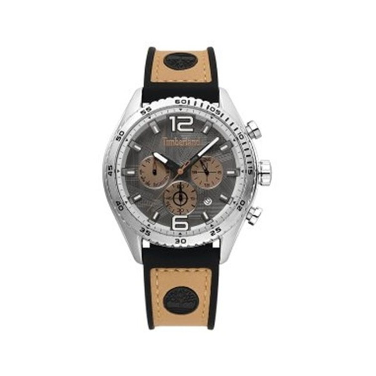 Horloge Uniseks Timberland TBL15512JS13 Bruin Grijs - Klokken, Heren - Timberland