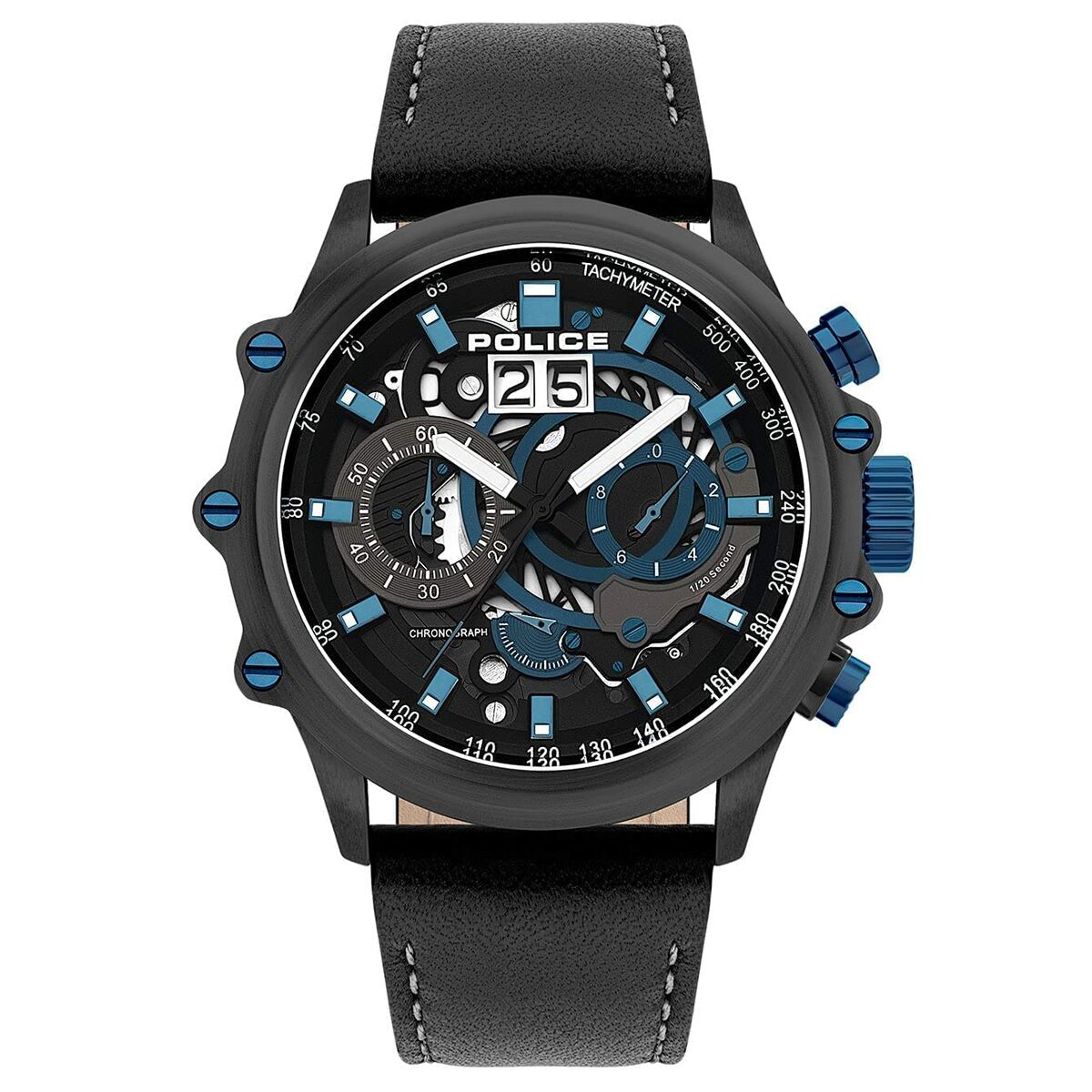 Horloge Heren Police PL.16018JSU - 02 (Ø 48 mm) - Klokken, Heren - Police