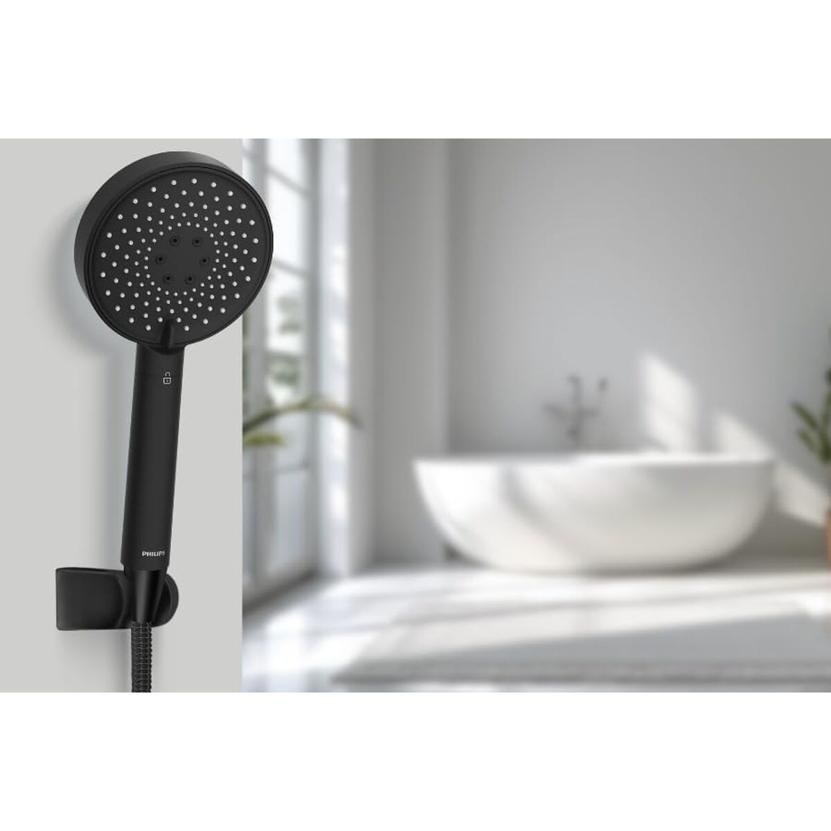 Verstuiverfles Philips Zwart Plastic