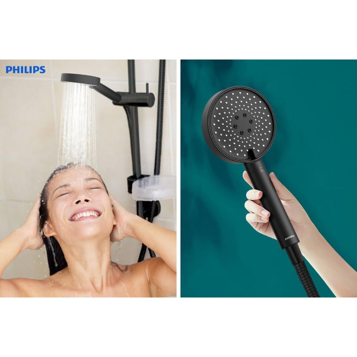 Verstuiverfles Philips Zwart Plastic