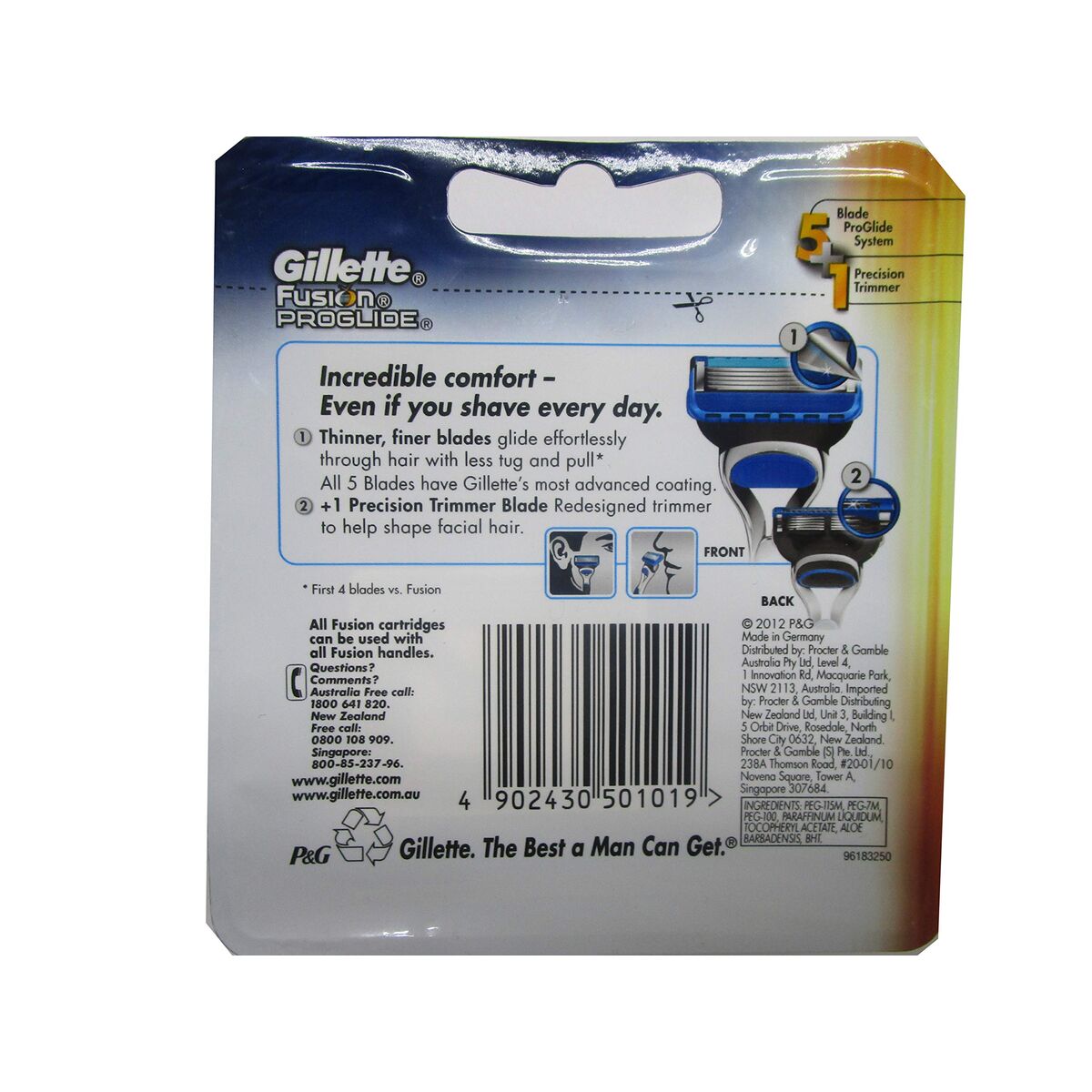Handmatig scheermesje Gillette