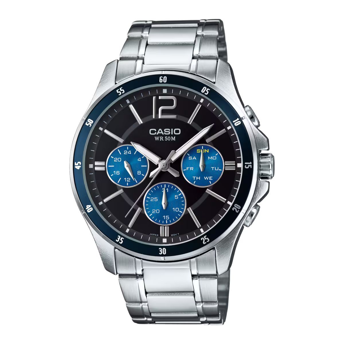 Horloge Heren Casio MTP1374D2AVDF (Ø 47 mm) - Klokken, Heren - Casio