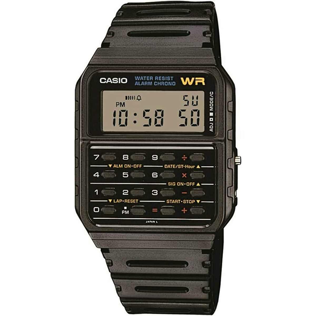 Horloge Uniseks Casio CALCULATOR (Ø 43 mm)
