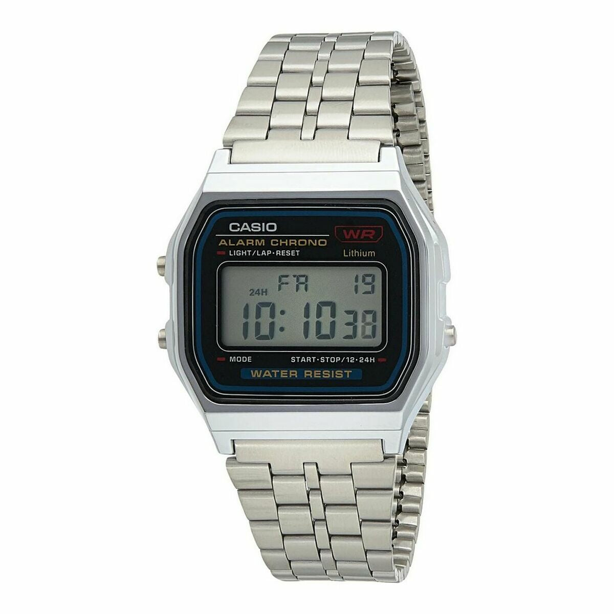 Horloge Uniseks Casio A-159WA-N1 Grijs (Ø 33 mm)