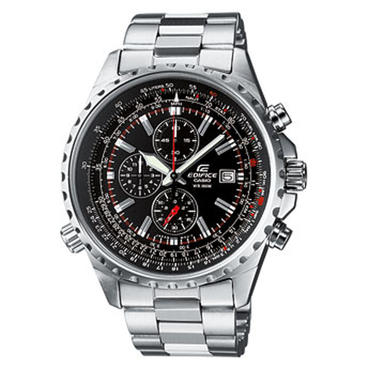 Horloge Heren Casio 527D - 1AVEF Zwart Zilverkleurig - Klokken, Heren - Casio
